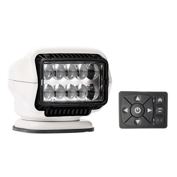 Golight Stryker ST Series Permanent Mount White 12V LED w\/Hard Wired Dash Mount Remote [30204ST]