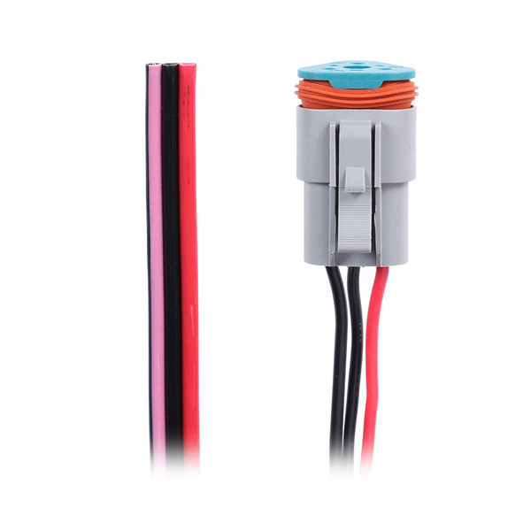 Garmin Power Flying Lead w\/Water-Resistant 3-Way Plug [010-13286-01]