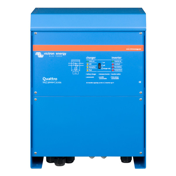 Victron Quattro 12\/220-100\/100 120V VE.Bus (UL458) [QUA125021102]