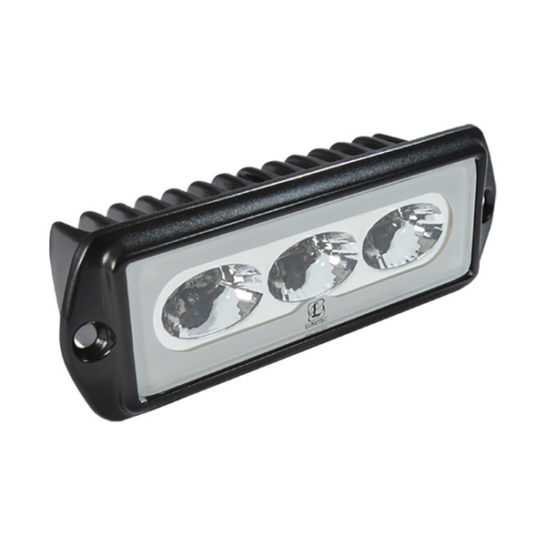 Lumitec CapriLT Flush Mount LED Flood Light - White Non-Dimming - Black Housing [101289]