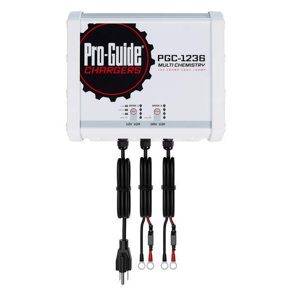 Pro-Guide 2 Bank On-Board Battery Charger - (1) 12V \/ (1) 36V - 20-Amp [PGC-1236]
