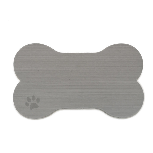 SeaDek Dog Bowl Mat - Storm Grey\/Black - Large - 16.5" x 29.5" [63207-90837]