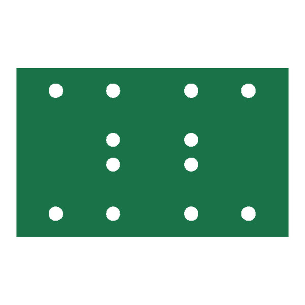 RUPES PROCUT Film Abrasive Sheet 80mm x130mm (3.15" x 5.1") - 12 Holes - P120 Grit *Box of 100pcs [9.45FB120]
