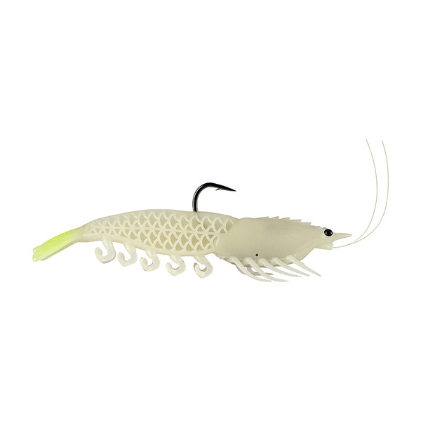 Berkley Powerbait Saltwater Shrimperor - 5" - Glow\/Chartreuse [1656271]