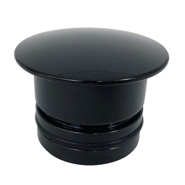 Bob's Machine Deck Plug - Pedestal Seat Plug 1.77" Hole - Black [311-000001-PCGBLK]