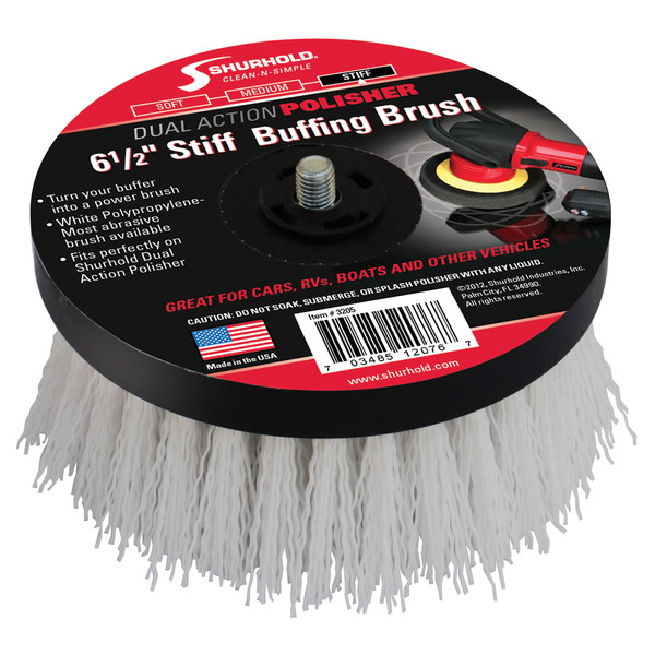 Shurhold 6-1\/2" Stiff Brush f\/Dual Action Polisher [3205]