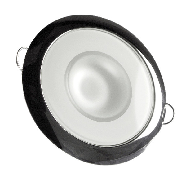 Lumitec Mirage - Flush Mount Down Light - Glass Finish\/Polished SS Bezel - Warm White Dimming [113119]