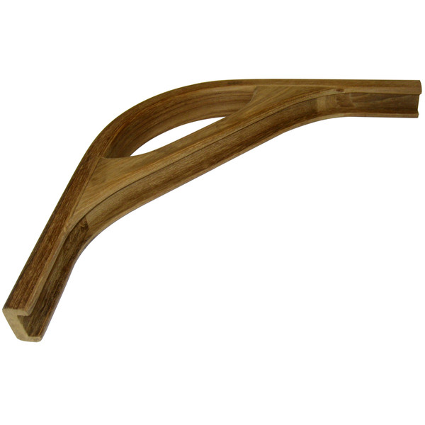 Whitecap Teak Track Corner w\/Hand Hold Molding - 3\/4" [60805]