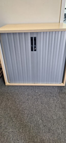 Tambour Door Storage Cupboard