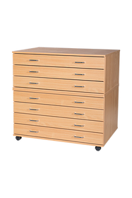 Planchest A1 Paper Storage Mobile Unit - 7 Drawer Planchest A1 Paper Storage Mobile Unit - 7 Drawer
