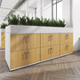 Universal Wooden Locker 4 Doors