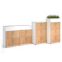Universal Wooden Locker 6 Doors