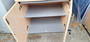 Desk High Office Storage Cupboard Beech Fully Locking VGC NEW