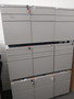 Grey Mobile 2 Drawer Metal Pedestal Office Desk Storage x 12