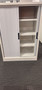 White Tambour Door Office Storage Cupboard Silverline VGC x 5