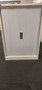 White Tambour Door Office Storage Cupboard Silverline VGC x 5