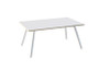 Gresham Moment Rectangular Steel Leg Boardroom Meeting Room Leg Table 800mm