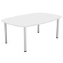 White Boardroom Meeting Room Office Table VGC with Box ex display