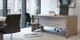 Windsor Executive Bow Fronted Rectangular Workstation Desk