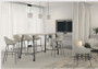 Serenity Rectangular High Bench Office Table - 800mm Deep