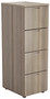 Sorrento 4 Drawer Wooden Filing Cabinet