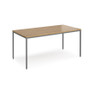 Rectangular Flexi Meeting School Education Training Stackable Table 