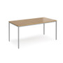 Rectangular Flexi Meeting School Education Training Stackable Table 
