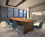 Gresham EX10 Boatshaped Boardroom Table 