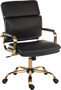 Vintage Executive Office Chair - Black & White