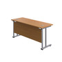 Sorrento Rectangular Desk Workstation 1400mm Wide  & Mobile Pedestal
