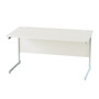 Satellite Rectangular Workstation Desk Cantilever Leg