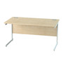 Satellite Rectangular Workstation Desk Cantilever Leg