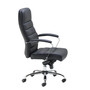 Ares High Back Black Faux Leather Look Office Executive Chair
