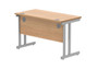 Sorrento Core Rectangular Workstation Desk - 600mm