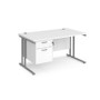 Maestro Fixed 2 Drawer Pedestal Cantilever Desk Workstation
