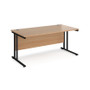 Maestro Rectangular Workstation Cantilever Desk 800mm