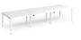 Adapt 6 Person Office Bench Desk System