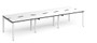 Adapt 6 Person Office Bench Desk System
