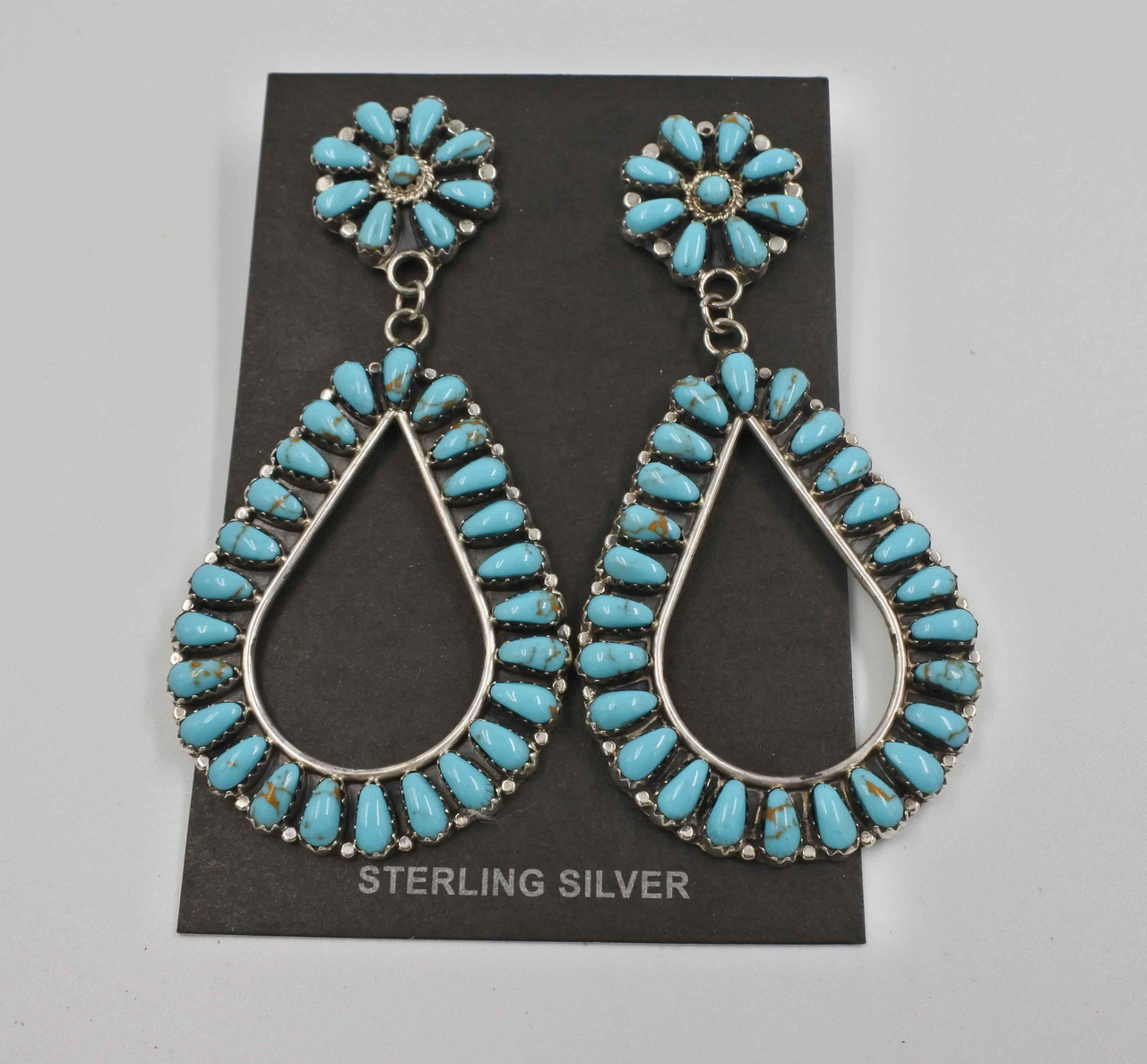 Native american deals earrings turquoise