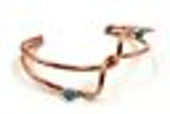 Copper Bracelet Navajo Yolanda Skeet