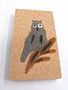 Owl  Magnet Sand painting Native American Navajo