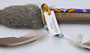 Native American Navajo Smokable Peace Pipe 14 Inch Authentic Antler Bowl