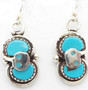 Effie Calavaza  Turquoise Earrings