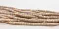 Exotica Luhuanus Shell Heishi Beads 24 Inches Strand 4-5 mm