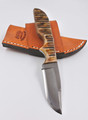 Anza Kuddo  Cross Draw Leather Sheath