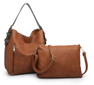 2-Piece 'The Alexa'  Hobo Bag