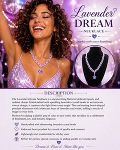 Lavender Crystal Hear