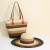 Braided Hat and Bag Set