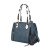 Whipstitch Cow Print Satchel Bag with Tassel