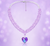 Lavender Crystal Hear
